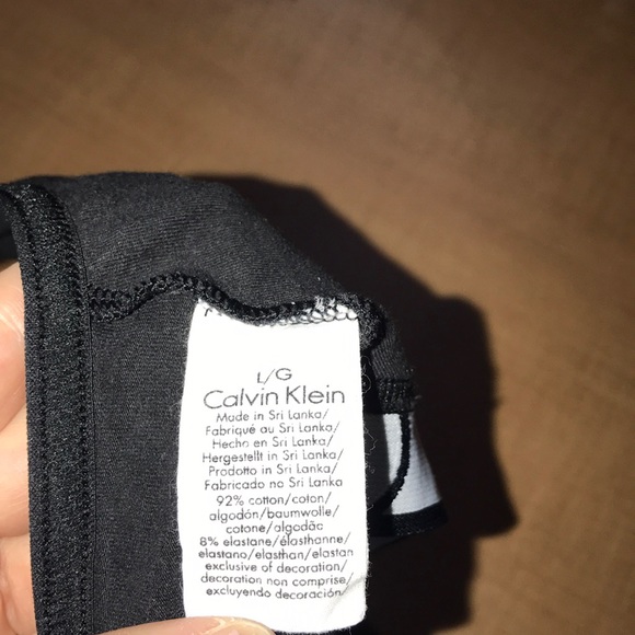 Calvin Klein Triangle Bra - Picture 3 of 3